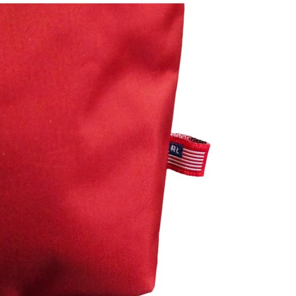 POLO JEANS CO. by Ralph Lauren NWT Vintage Y2K Nylon Small Bag/Baguette – Red - Picture 6 of 11